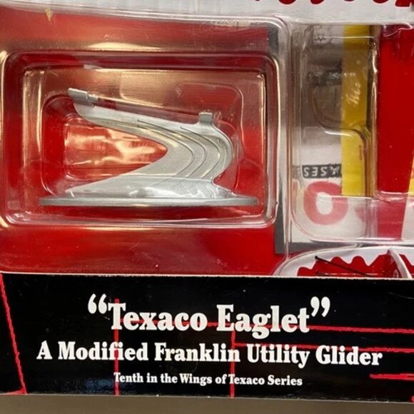 Vintage Wings of Texaco Eaglet Franklin Utility Glider Die-cast Coin Bank 2002 - Picture 13 of 15